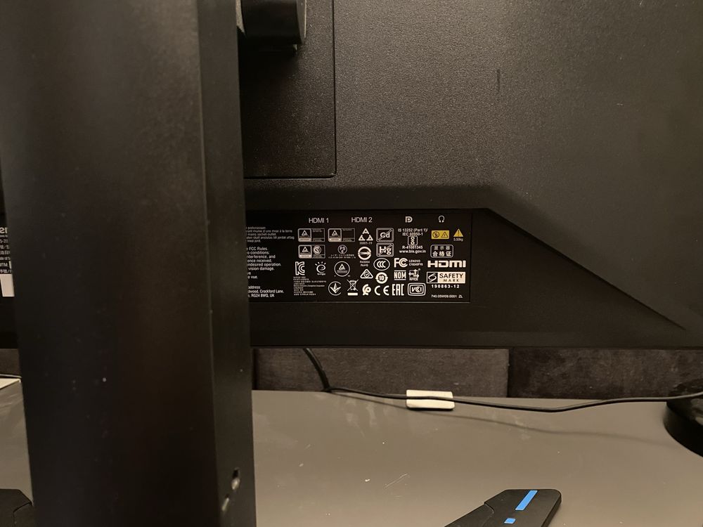 monitor gamingowy 165 hz 1 ms Lenovo g25-20