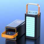Повербанк 100000 mAh YM-655 широкая коробка, Внешний аккумулятор с быс