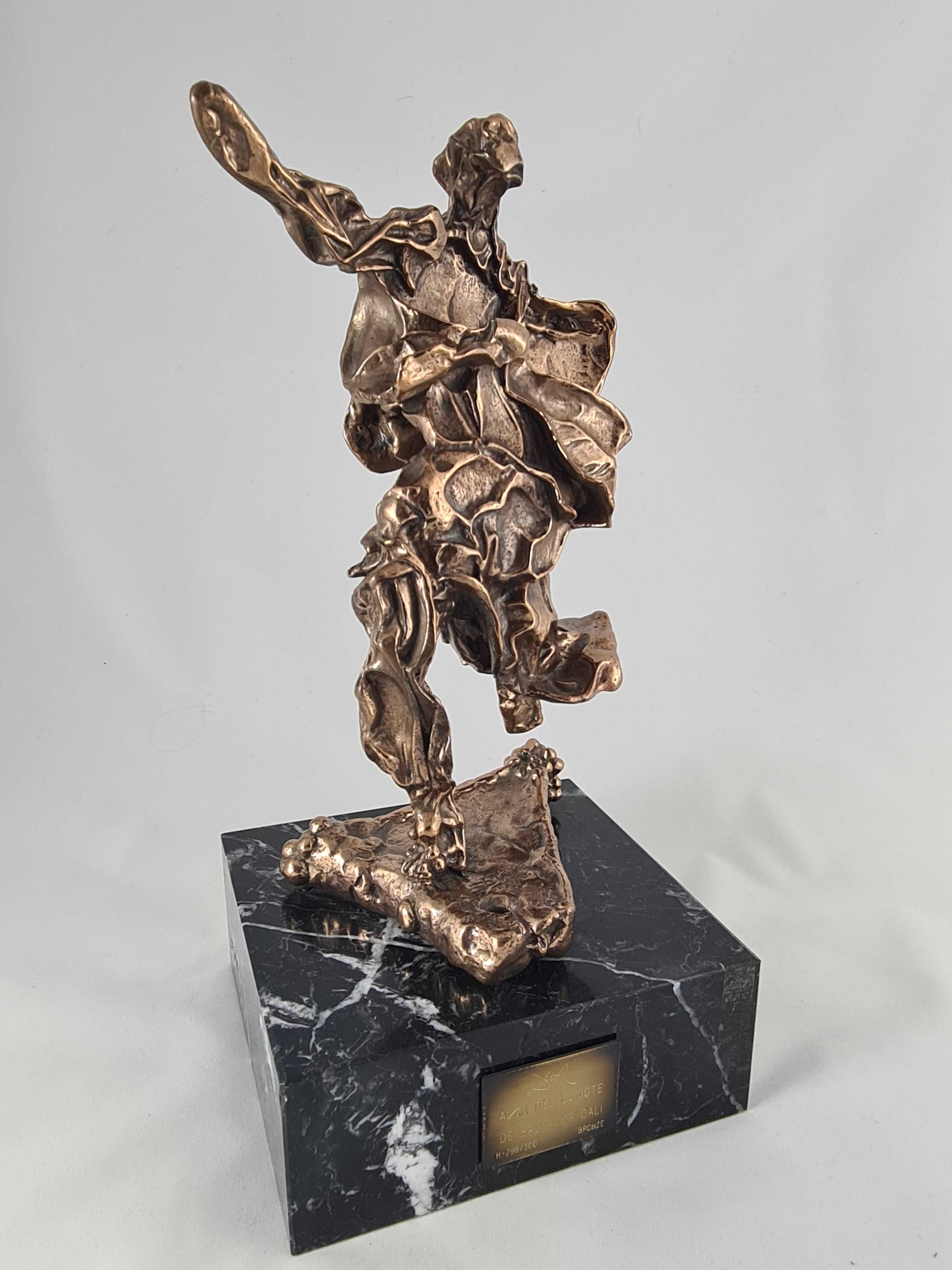 Rzeźba brąz Salvador Dali "Alma de Quijote"