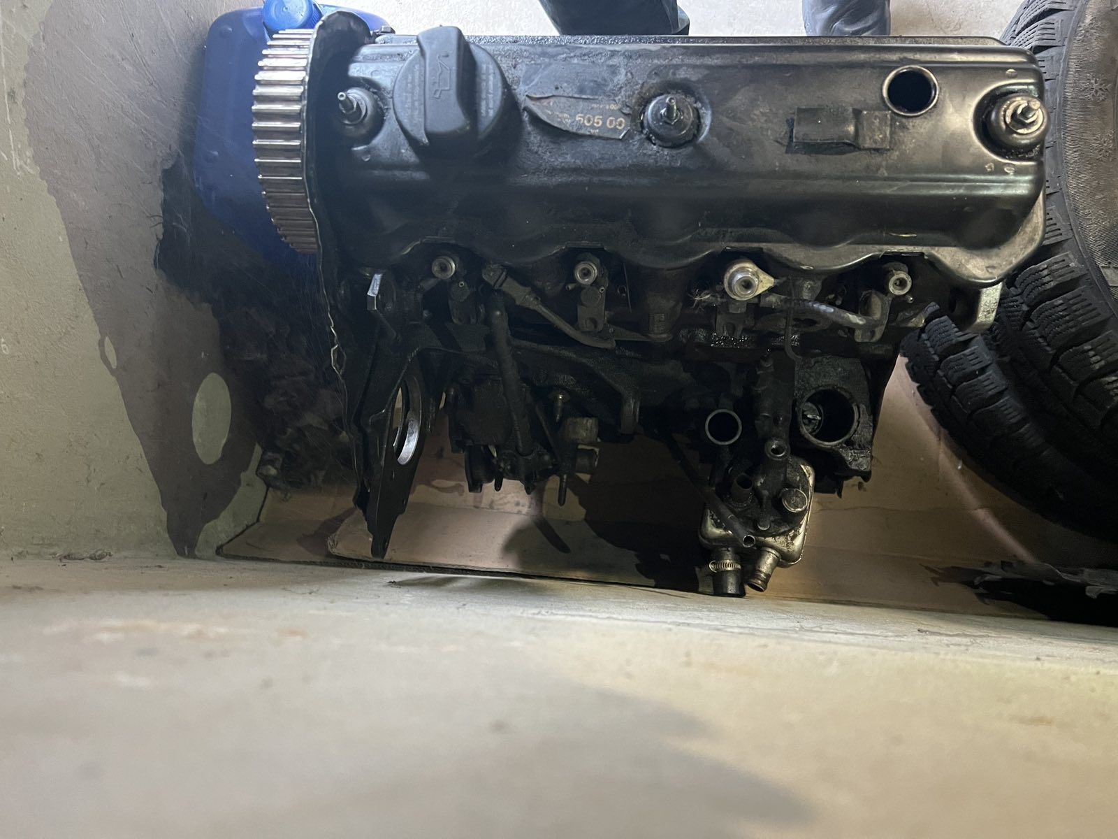 Двигун до Volkswagen