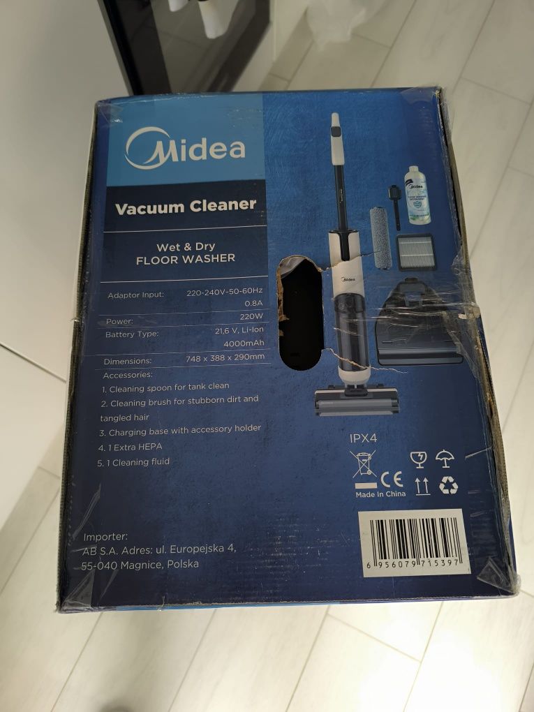 Midea x8 Odkurzacz i mop w jednym