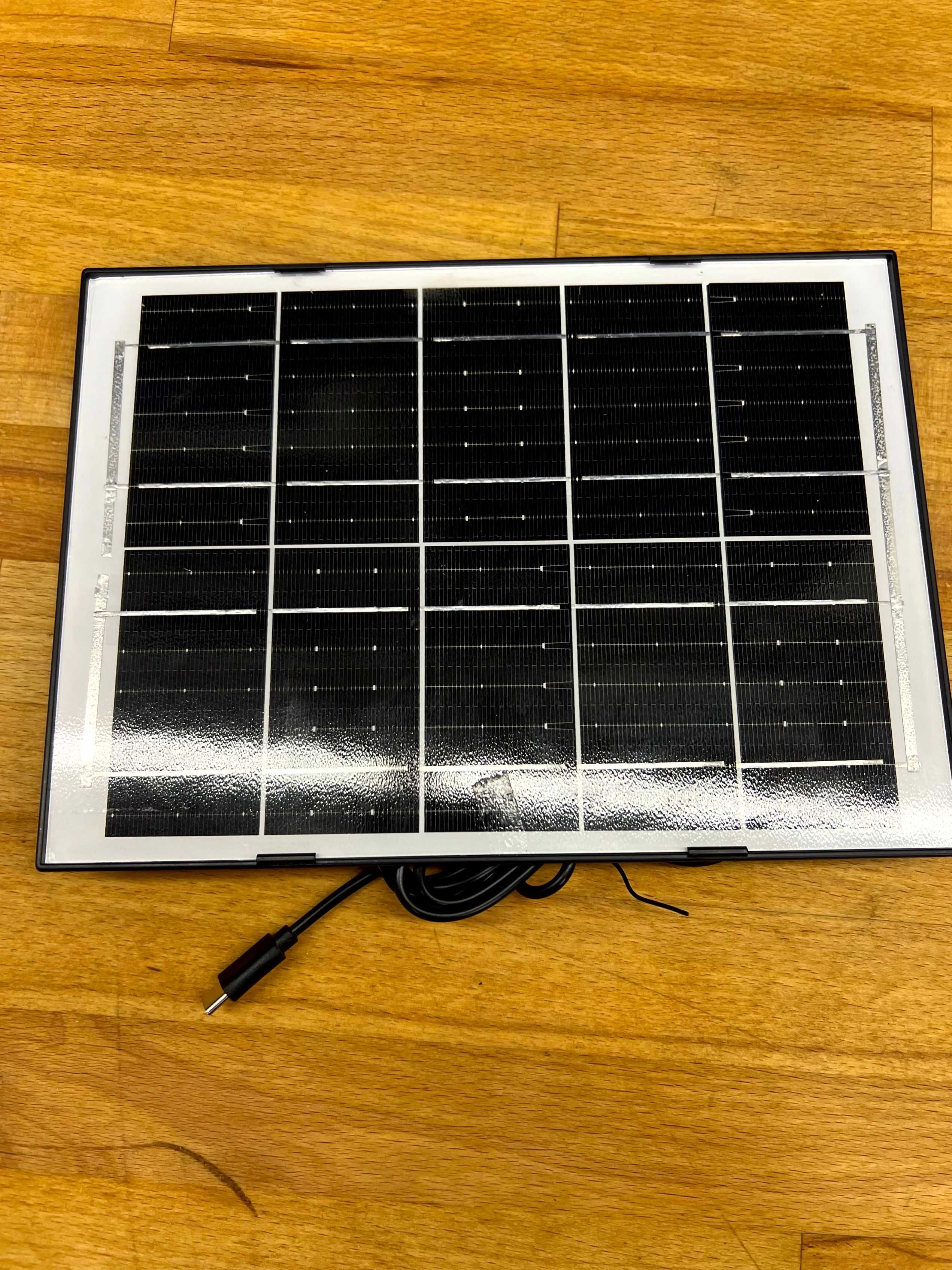 Kamera z panelem solarnym WiFi 4K PTZ FullHD night color vision USBC