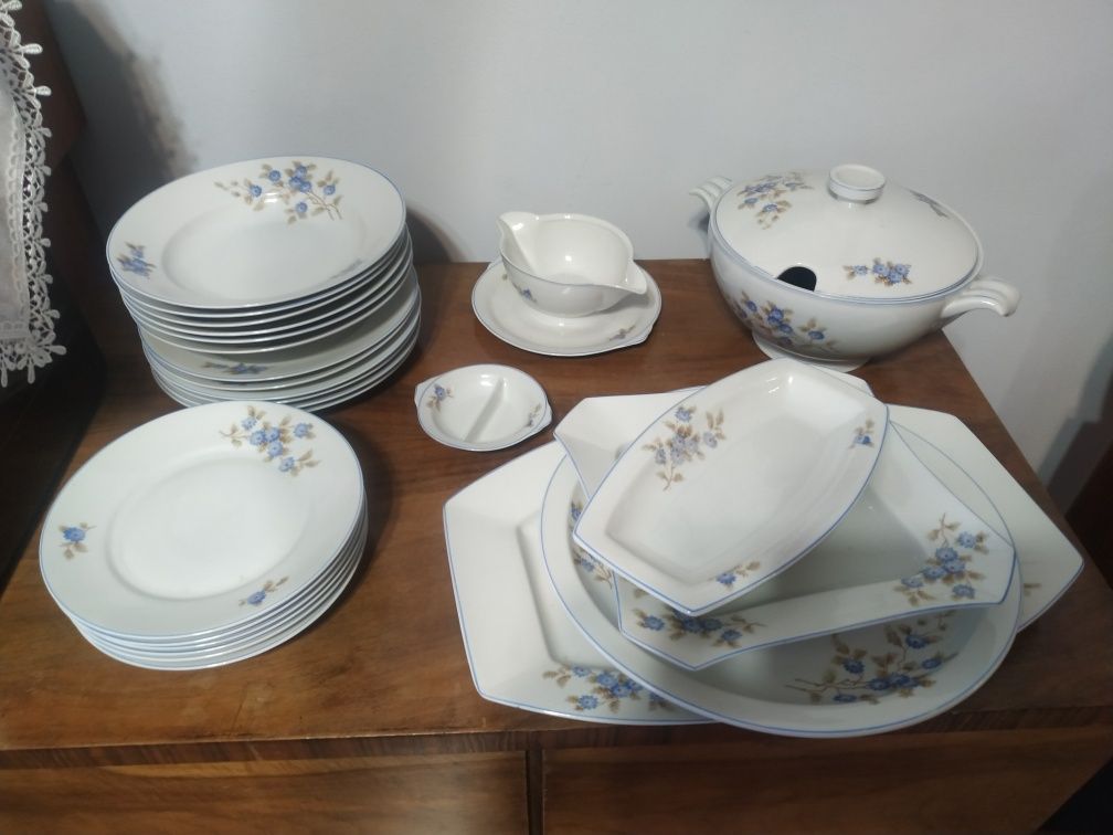 Urlop 12-24.05 Porcelana Ćmielów zestaw obiadowy 6 osób