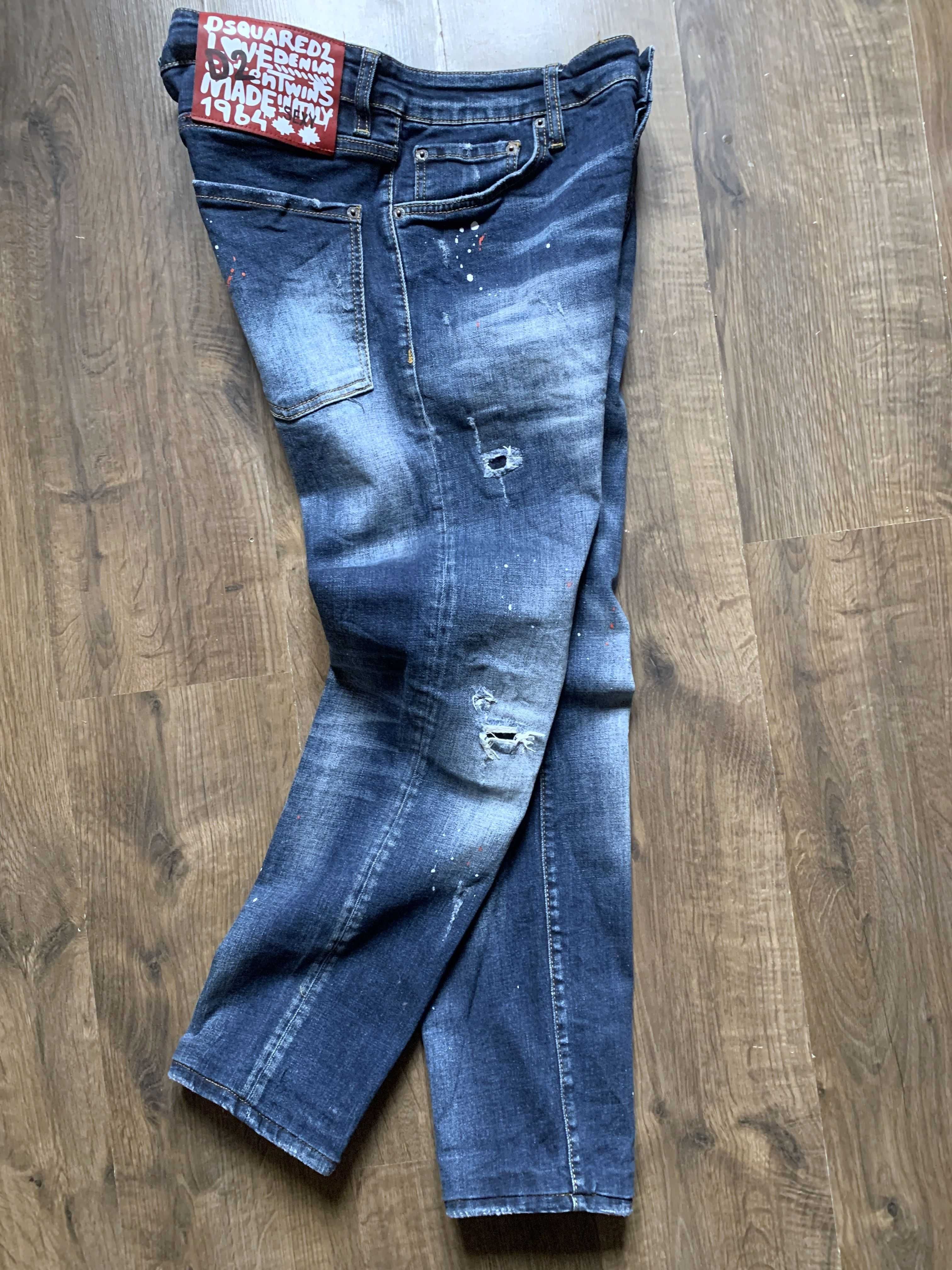 Spodnie Slim Jeans Dsquared2 roz.48