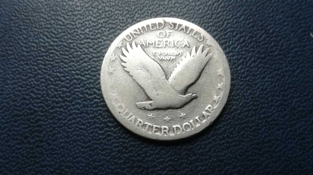 USA quarter dollar (1/4 dolara) 1927 S_srebro (rzadki rocznik)