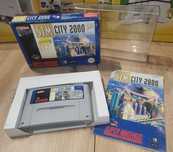 Gra Sim City SimCity 2000 - NINTENDO SNES DB- stan Komplet +Protektor