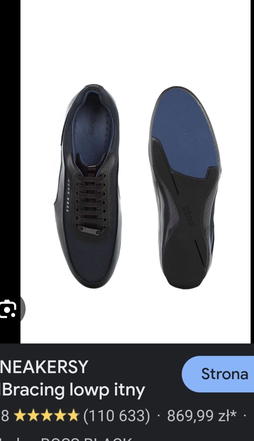 Hugo Boss HBRacing buty sneakersy męskie r. 44/29cm