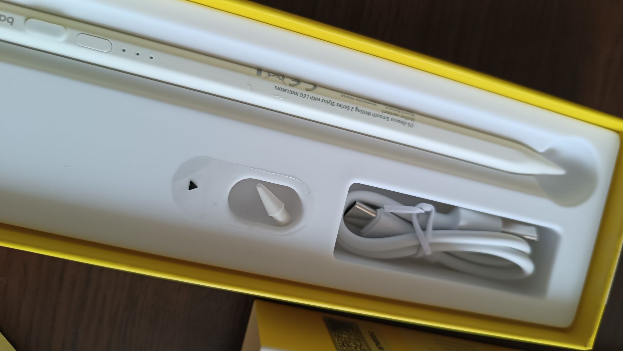 Rysik Baseus Smooth Writing 2 Series Stylus z  wskaźnikami Led Aktywny