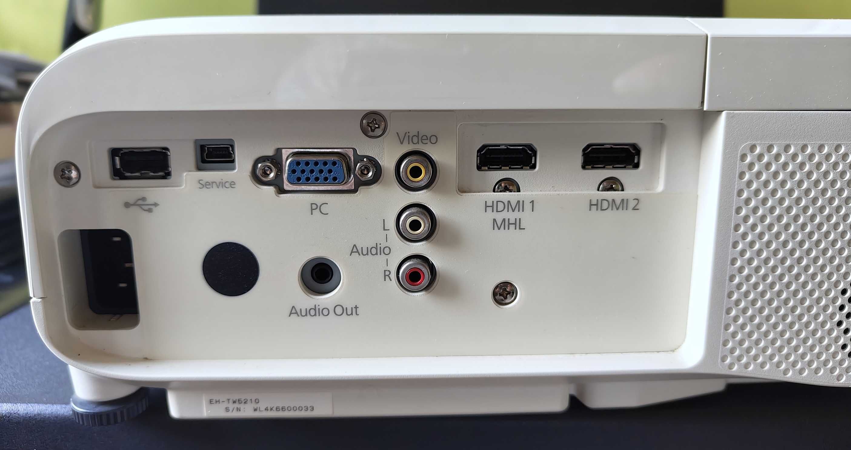 Projektor Epson EH-TW5210 3LCD, Full HD 1080p;