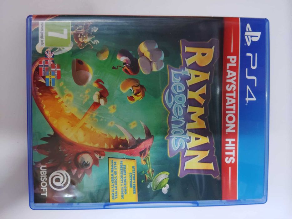 Rayman Legends PS4 Polski dubbing jest w grze / okładka zagraniczna