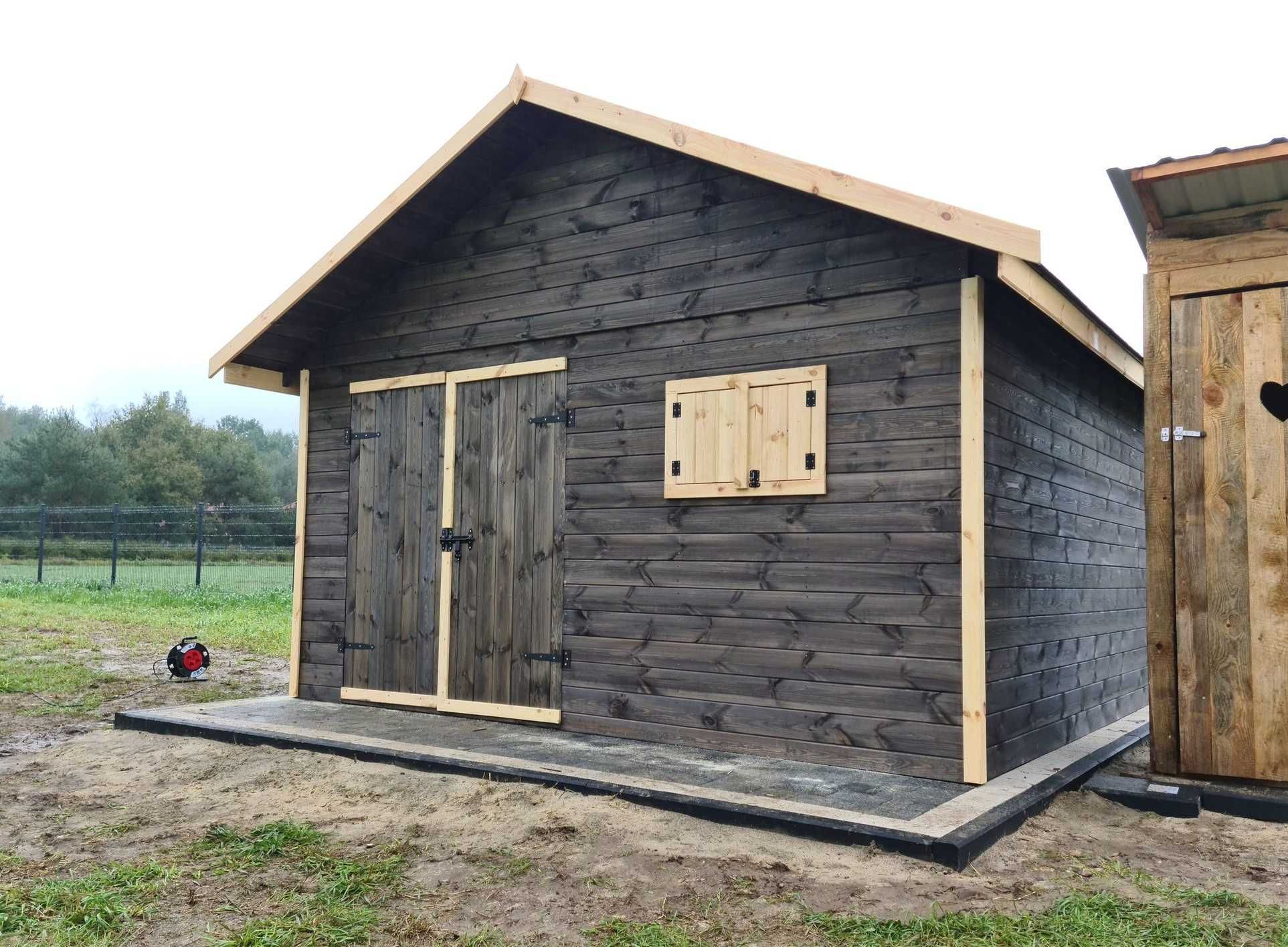 Narzędziownia 4×4 domek bez drewutni domek do ogrodu domek na działkę
