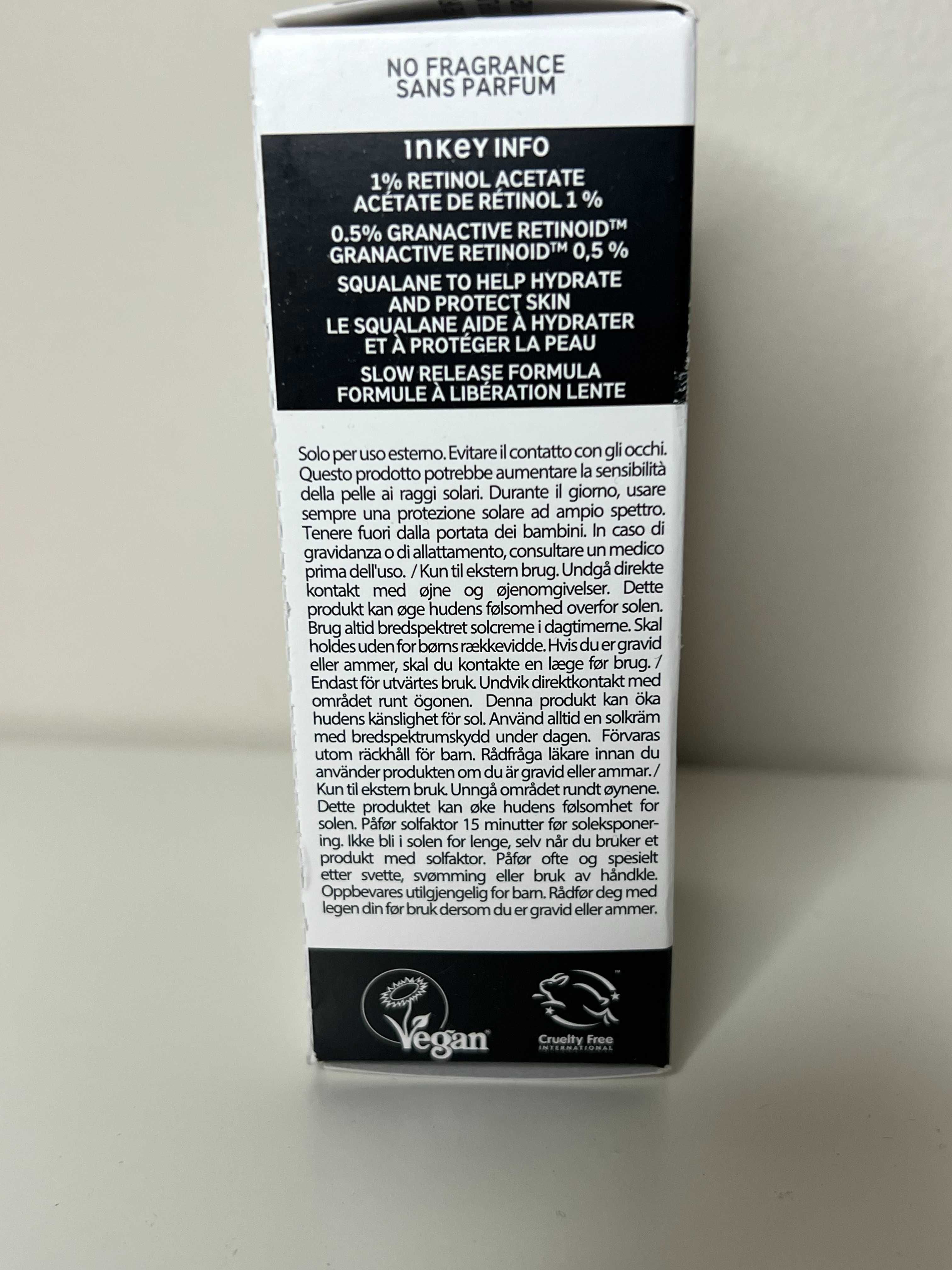 THE INKEY LIST Serum odmładzające z retinolem 30ml Nowe Sephora