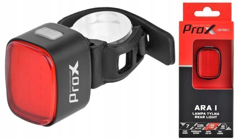 Lampa Tylna Prox Ara I Led Cob 50Lm 400Mah Usb-C