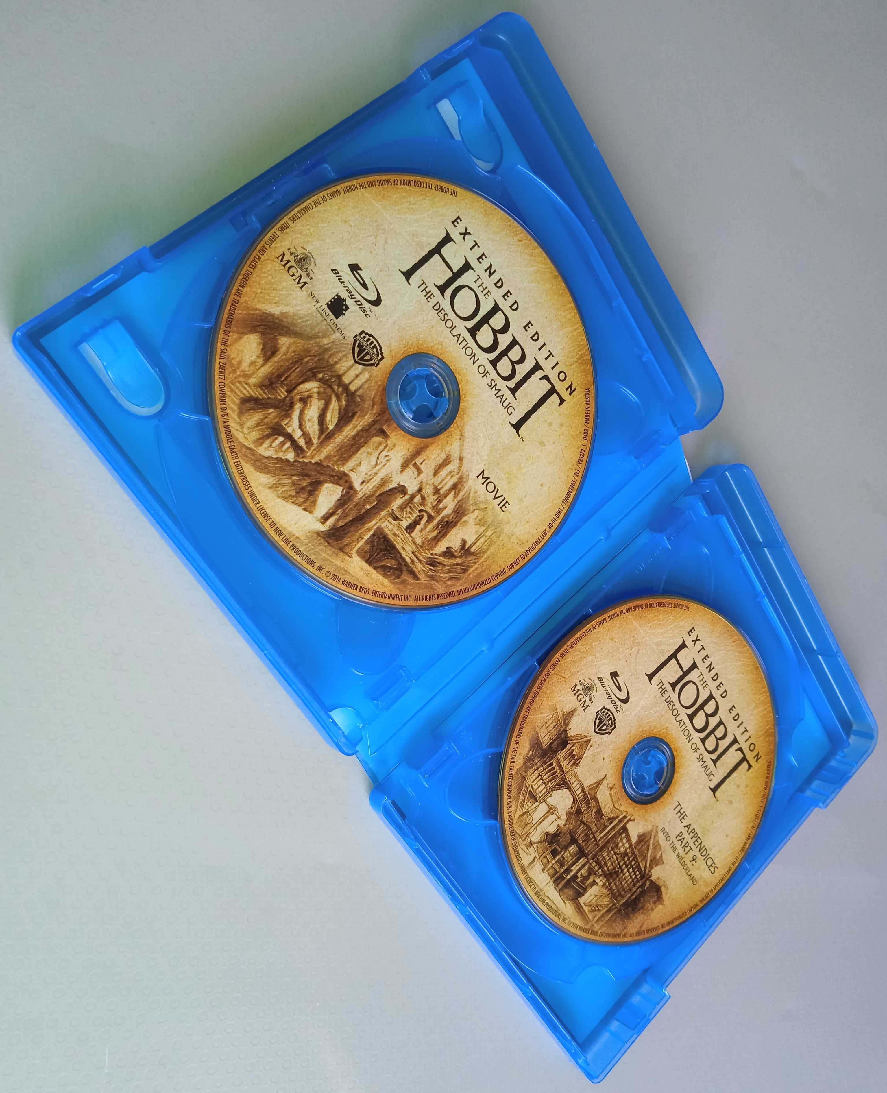 hobbit pustkowie smauga bluray 3d 2d edycja rozszerzona polskie wydani