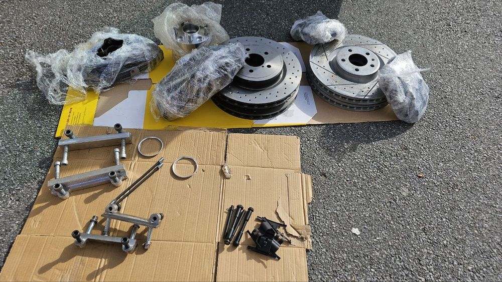 Продам кіт брембо brembo 18z на nissan infinity q50.заміна akebono