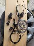 Shimano bl-mt500 przod+tył