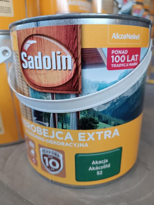 Sadolin lakierobejca akacja bezbarwny szwedzka czerwień biały skandyna