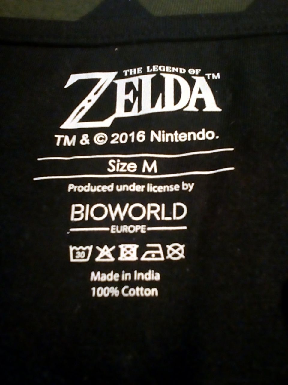 NINTENDO The Legend of Zelda tshirt Bioworld  - nowy - M