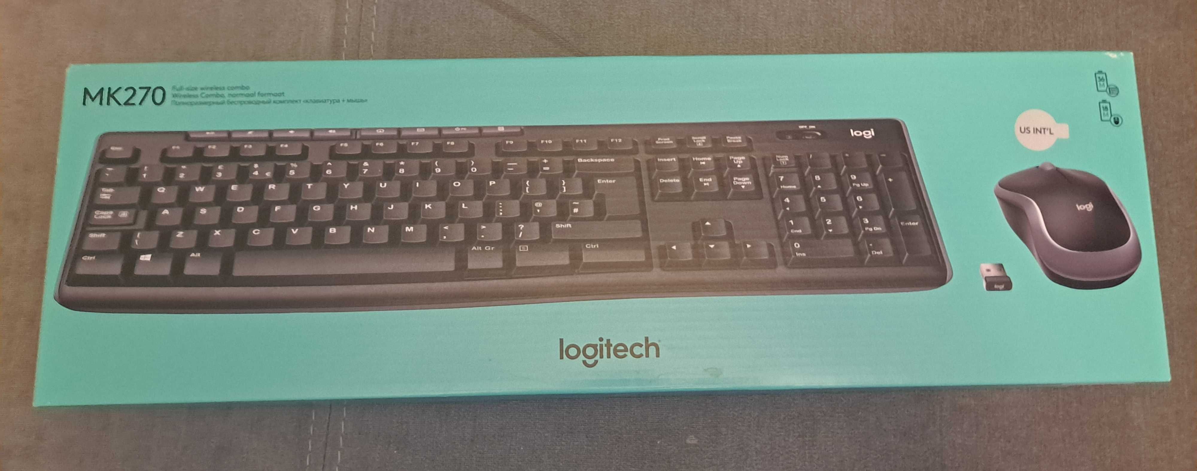 Zestaw bezprzewodowy Logitech MK270