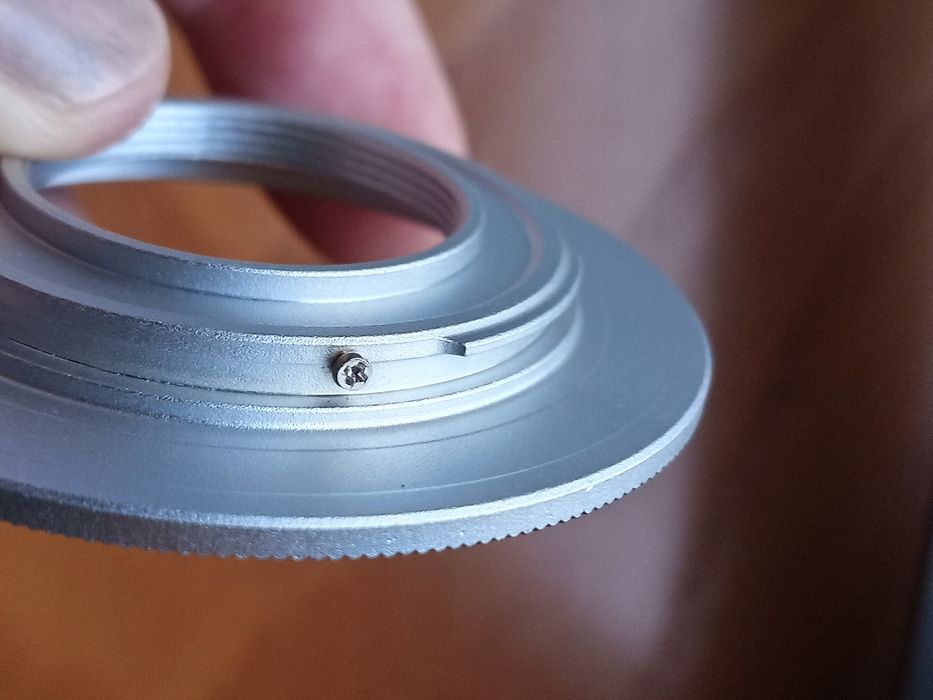 Adaptador objectivas C mount para m4/3