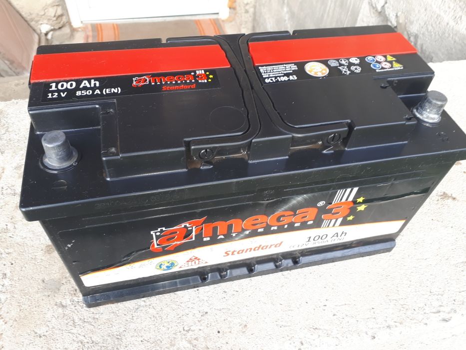 Акумулятор 12в 100 Амп 850 пускових