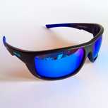 OKULARY PRZECIWSŁONECZNE. Polaryzacyjne. Dark Blue/Black. Sportowe.