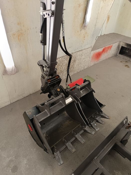 Minikoparka Volvo EC18 Nowa 3 Łyżki + Uchylna Cat301. Kubota BOBCAT