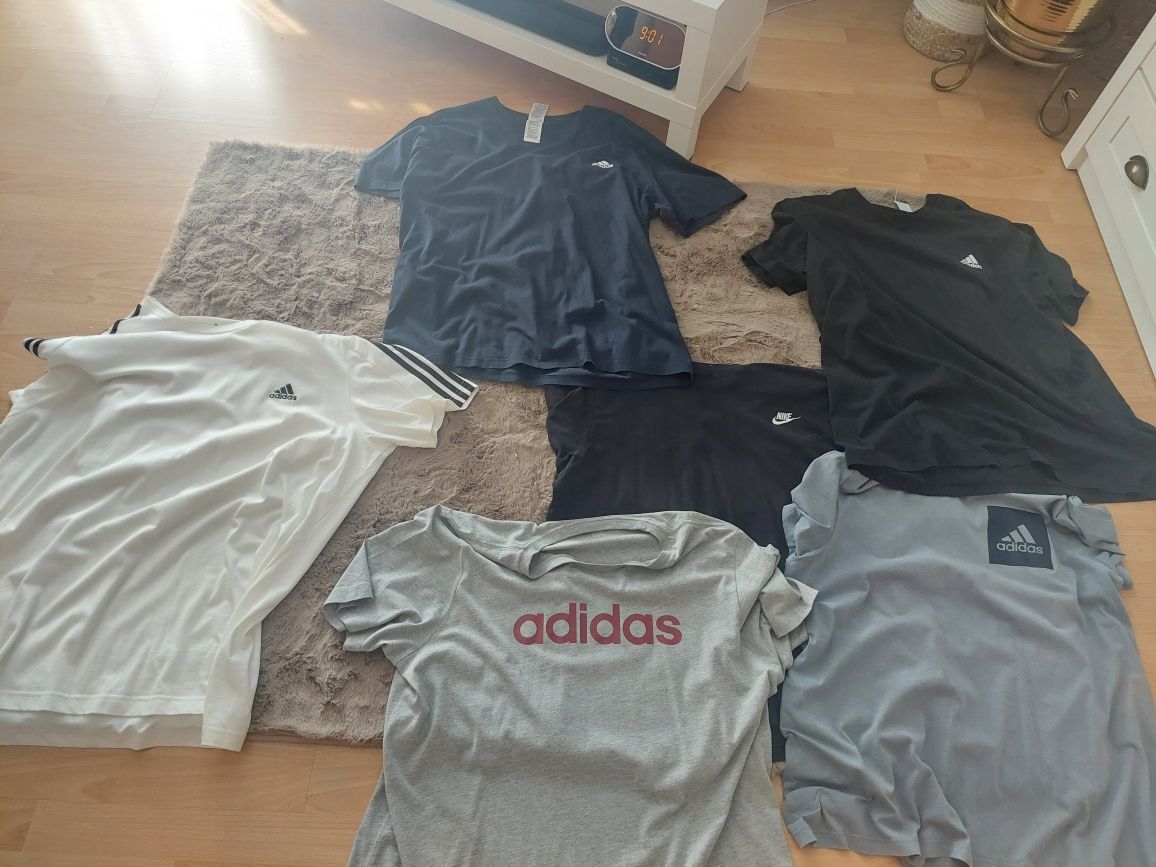 Koszulki Nike i Adidas nowe i używane.
