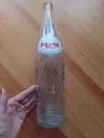 Szklana butelka Pepsi Cola 1 l vintage PRL