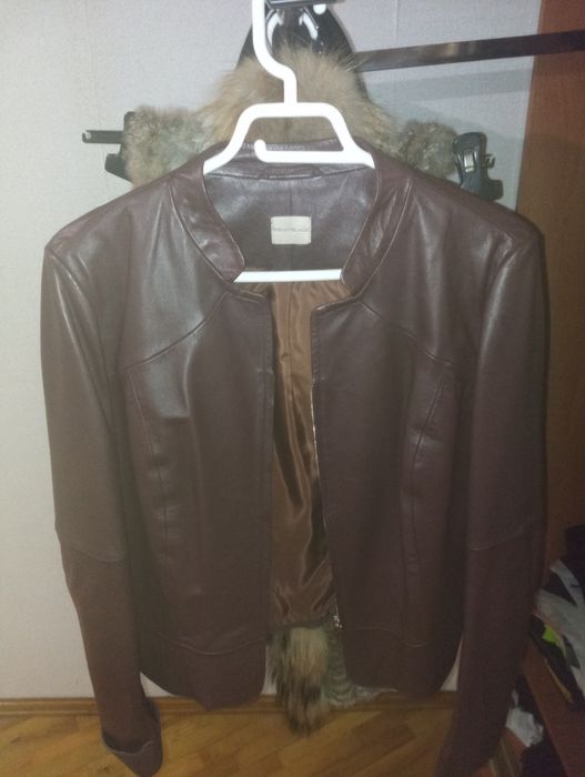 Продам пиджак кожаный