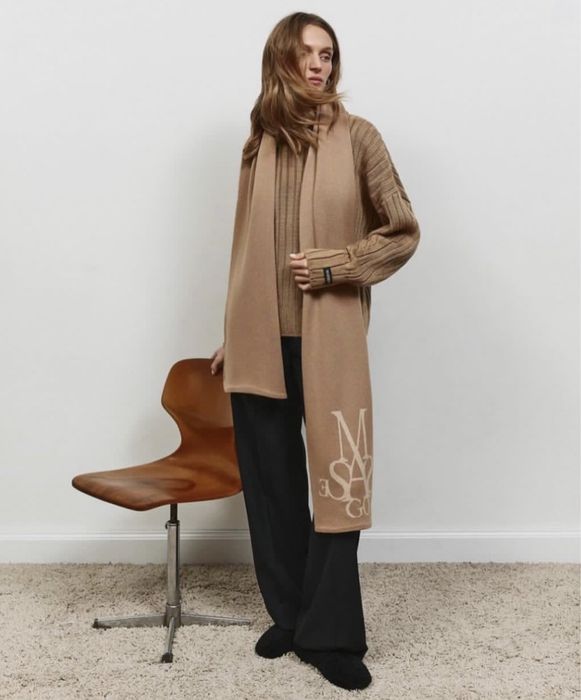 Двосторонній теплий шарф marsego український бренд