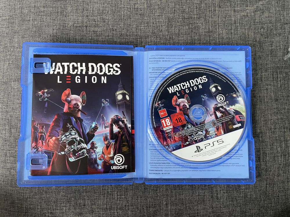 Watch dogs legion PS5 PS4 gra na konsole PL Polska wersja