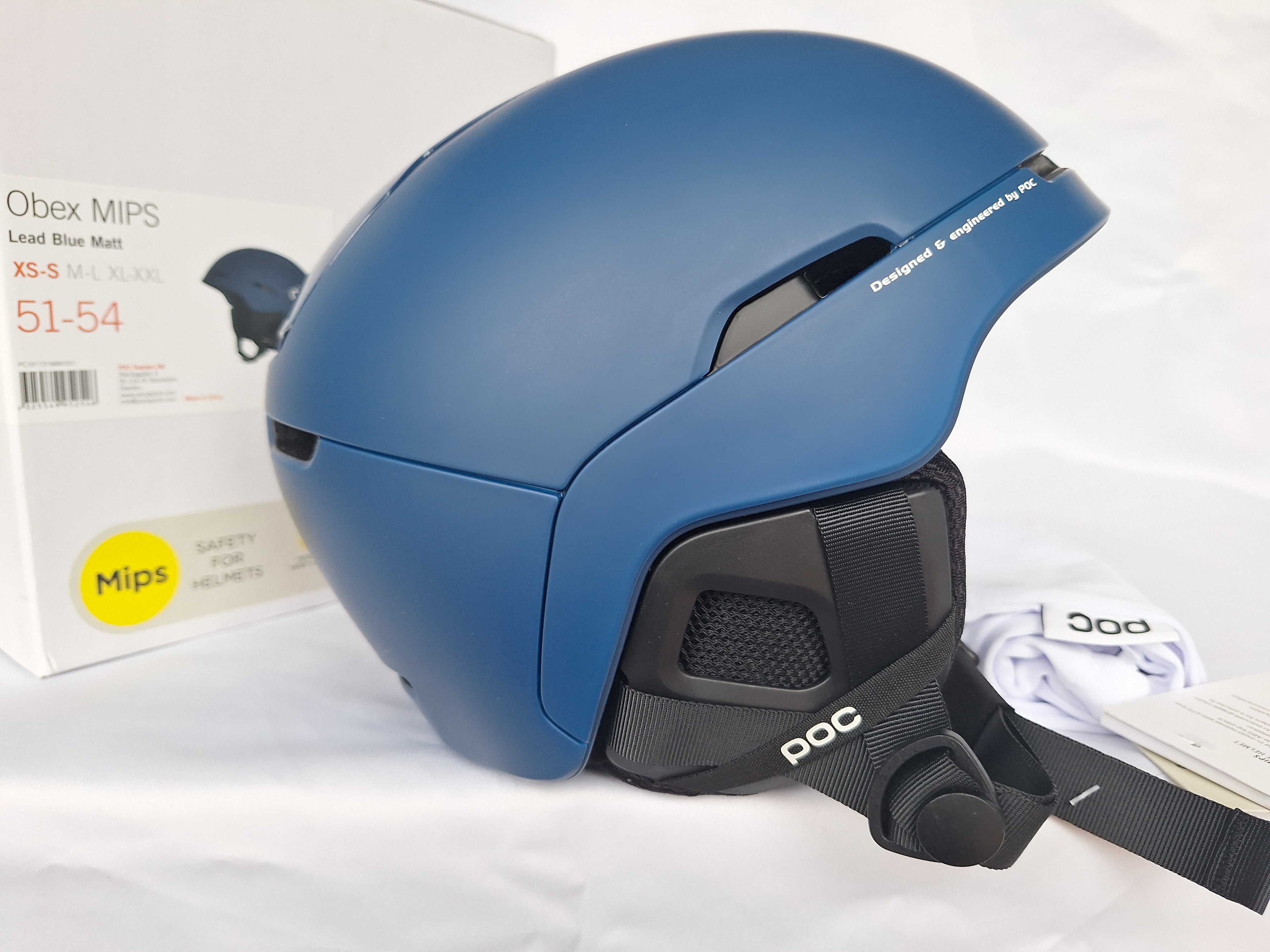 Kask narciarski POC Obex Mips Lead Blue XS/S 51-54cm