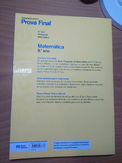 Preparação Exame Final 9.º Ano - Edição 2018