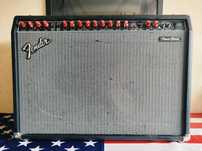 Made in USA 1989 Fender Power Chorus Stereo Amplifier “red knob”