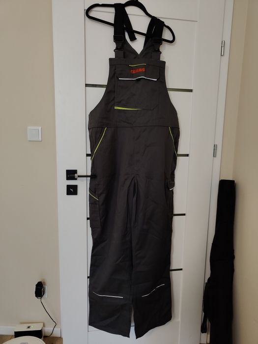 Spodnie robocze ogrodniczki claas