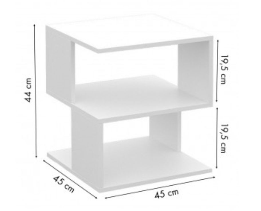 Stół Stolik Stoliczek Szafka Szafeczka 3-Poziomowa Do Domu Mieszkania