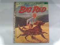 BIG RED by WALT DISNEY Prod. Wyd. 1962r.Publ, by Golden Press. UNIKAT