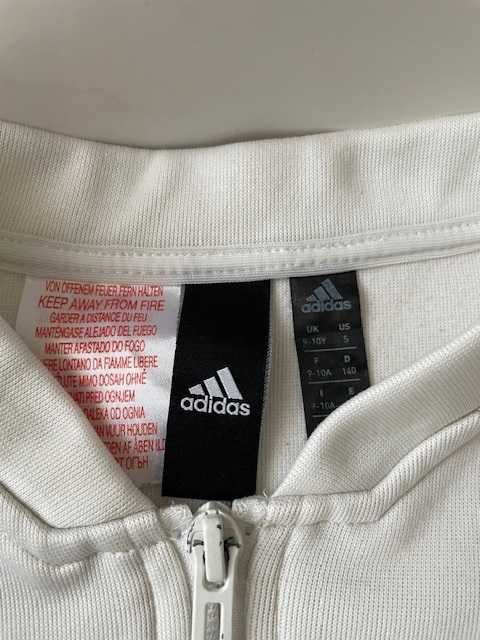 Bluza piłkarska Real Madryt Adidas rozmiar S młodzieżowe 140 cm