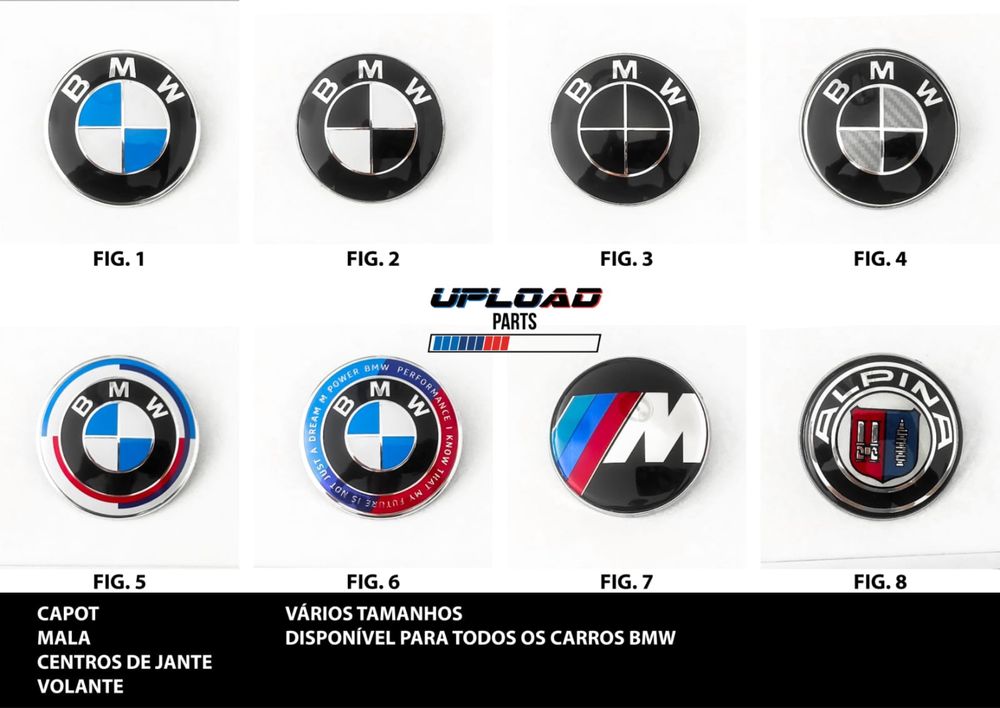 Símbolos e Acessórios BMW