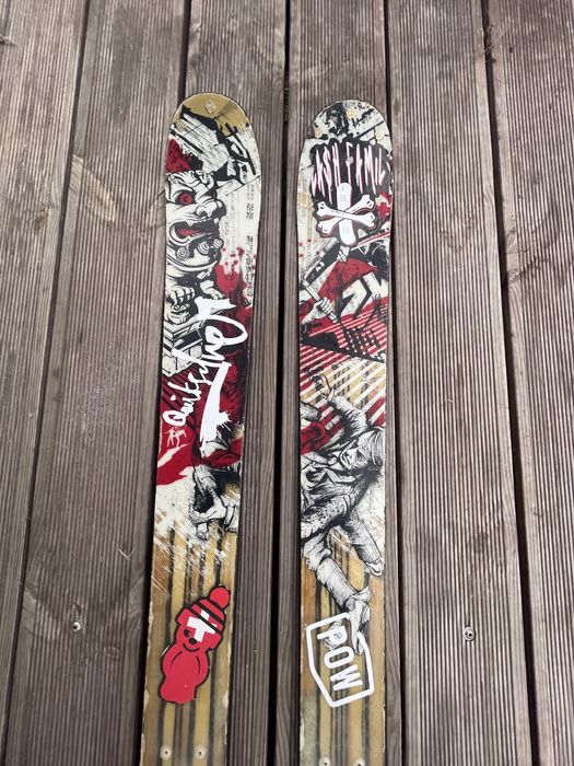 Пролам лижі K2 king fujas 169см