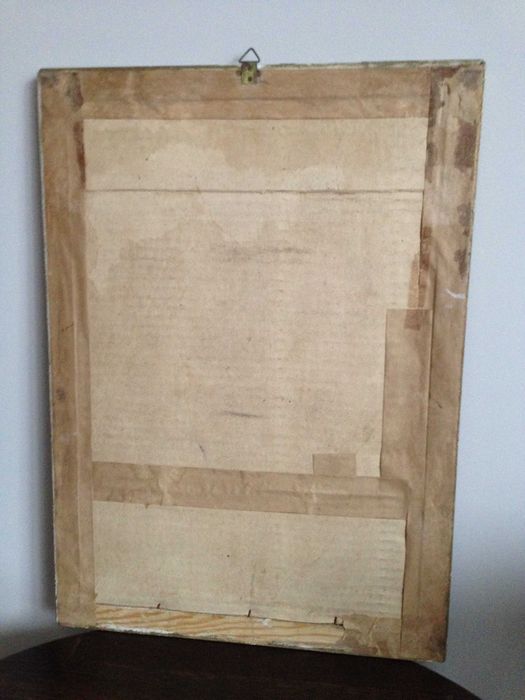 Obraz, Matka Boska Częstochowska, duży z lat 50-tych XX w.