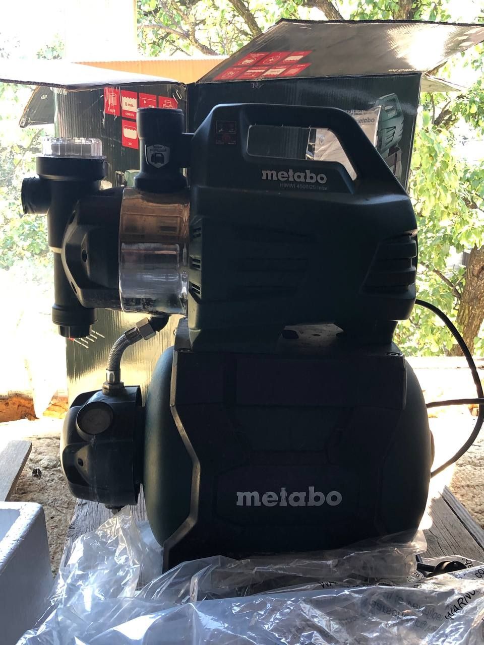 Насосна станція Metabo HWWI 4500/25 Inox