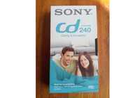 Фирменная видеокассета VHS Sony 240 мин. (Made in Japan)