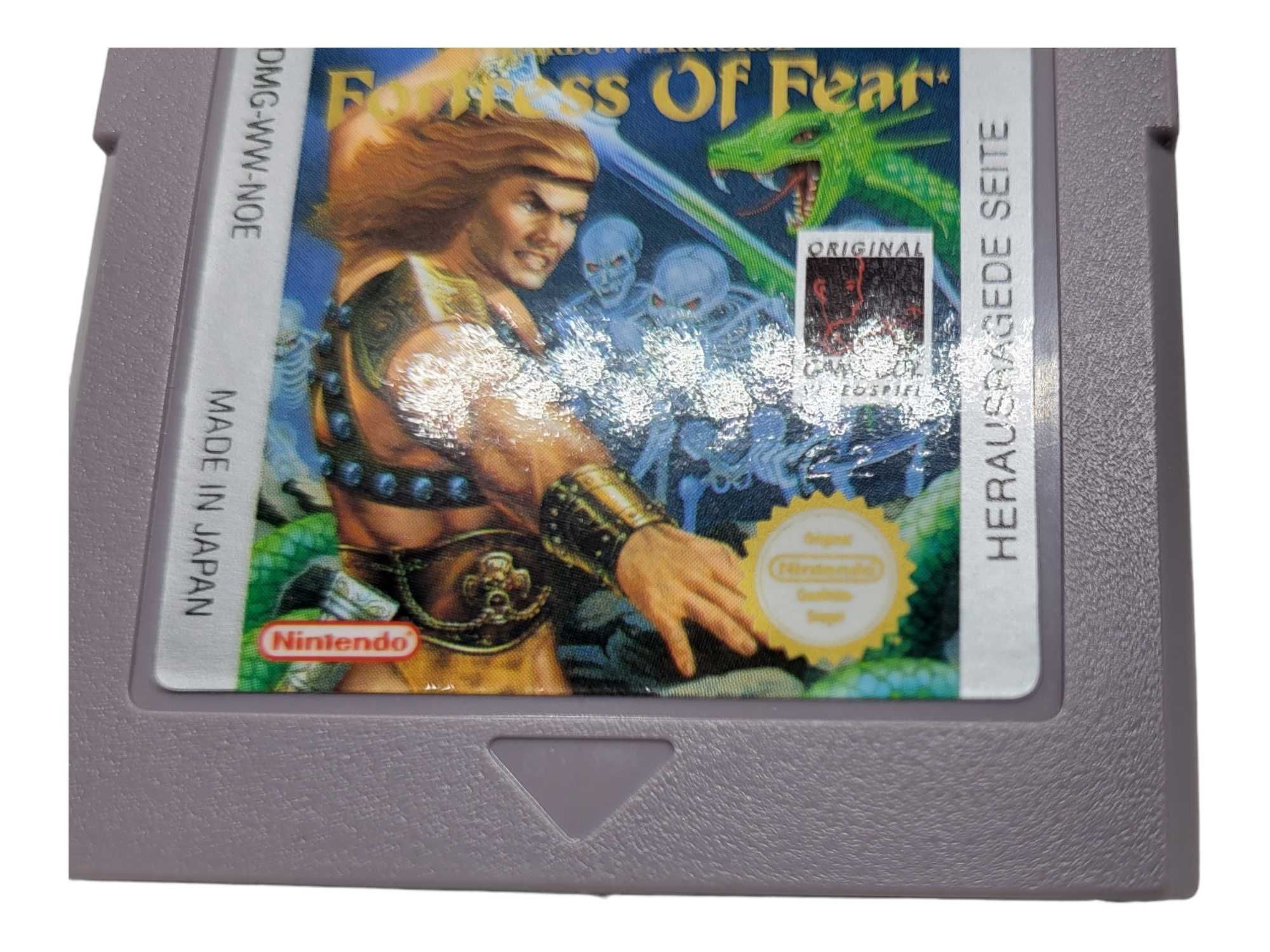 Wizards&Warriors Fortress of Fear Game Boy Gameboy Classic