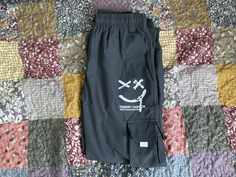 Spodnie cargo męskie L