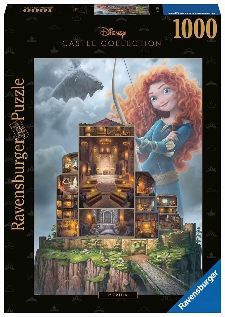 Puzzle 1000 Disney Kolekcja Merida, Ravensburger