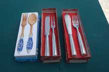 Conjunto de trinchas peixe e carne