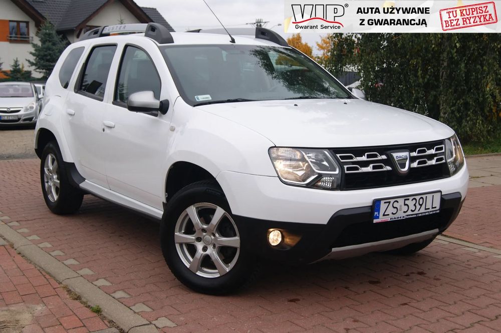 Dacia Duster Nawigacja ! Skóra ! Tempomat ! Grzane fot. ! Czujniki ! 1 rej 2015 !