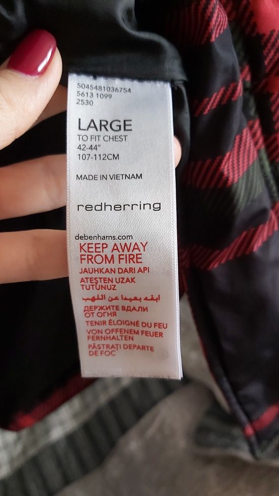 Чоловіча куртка Large Redhering XL розм.